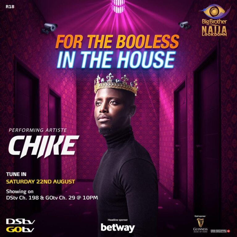 Chike, DJ Obi to perform at tonight’s BBNaija house party