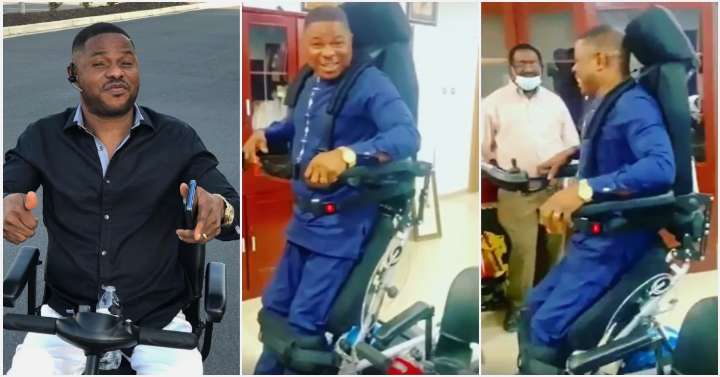 You Raise My Hopes Of Walking Again- Yinka Ayefele Says As He Rises On His Feet Again