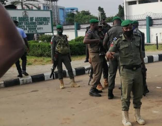 Edo Assembly crisis: police nab seven thugs