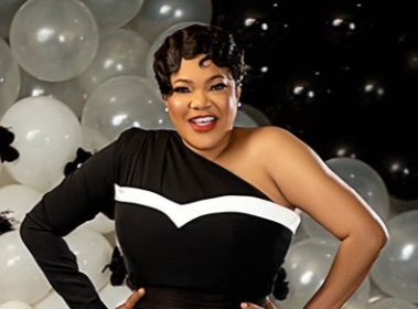 Excitement As Toyin Abraham Receives Money Cake For Her 40th Birthday