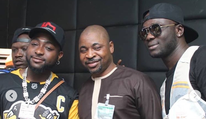 Oshodi Goes Agog As Music Star Davido Pays MC Oluomo A Visit