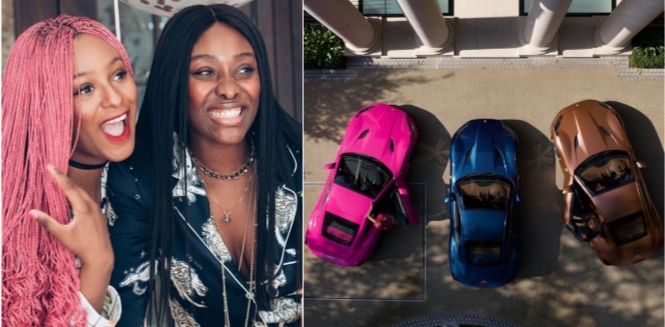 Marriage Proposals Troop In For DJ Cuppy And Sister After Getting Car Gift