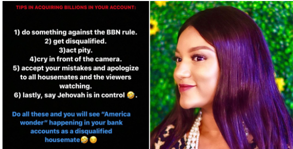 BBNaija Gifty Shares Tips On How To Earn Big From The Reality Show