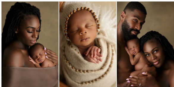 BBNaija Mike Edwards Shares Stunning Family Photos After Welcoming Son