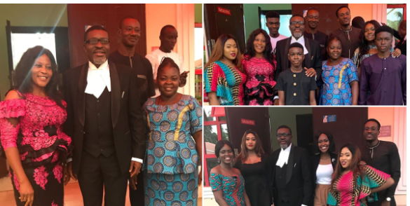 Kanayo O. Kanayo Share Photos From His Call To Bar Ceremony With Family Members