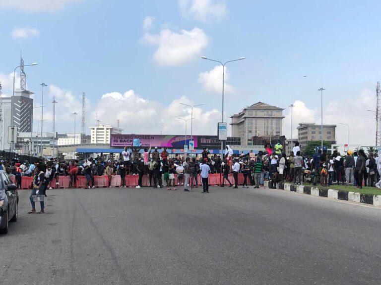 NCDC Cautions #EndSARS Protesters On Facemask Use