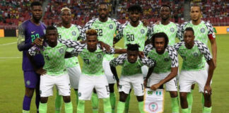 FIFA Ranking: Nigeria drops by one spot, now world 36th