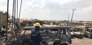 Updated: 2 dead, 23 vehicles burnt as tanker explosion rocks Lagos-Ibadan Expressway