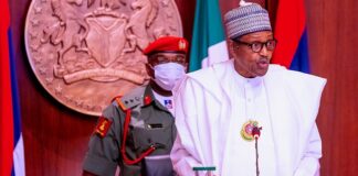 Breaking: President Buhari arrives NASS, to present 2022 Budget today