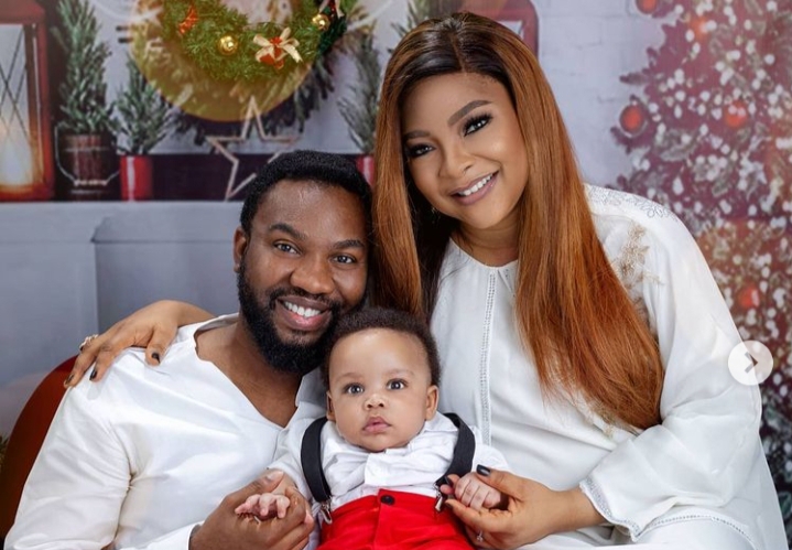 Linda Ejiofor Finally Reveal Son's Face In Family Photos