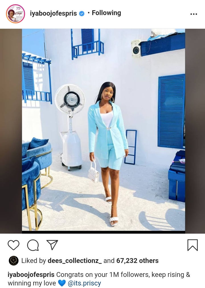 Congratulations Pour In As Iyabo Ojo's Daughter Hits 1m Followers On Social Media