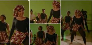 Cardi B Learns African Dance, Rocks Gele And Wrapper 