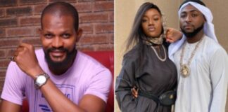 Actor Uche Maduagwu Calls Out Singer Davido Again, Says Chioma Is Not His Feeding Bottle