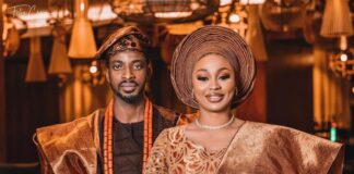  Singer Nice Marks 1st Wedding Anniversary With Wife