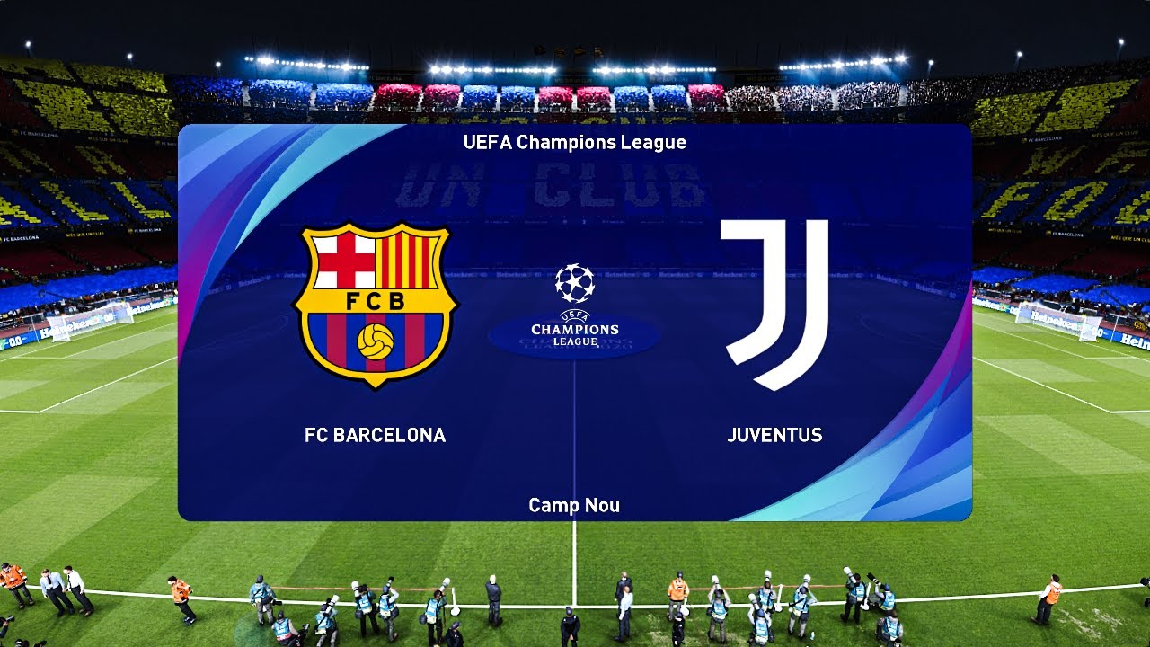 Barcelona vs Juventus (2nd Leg) UEFA Champions League 2020/21 Gameplay - YouTube