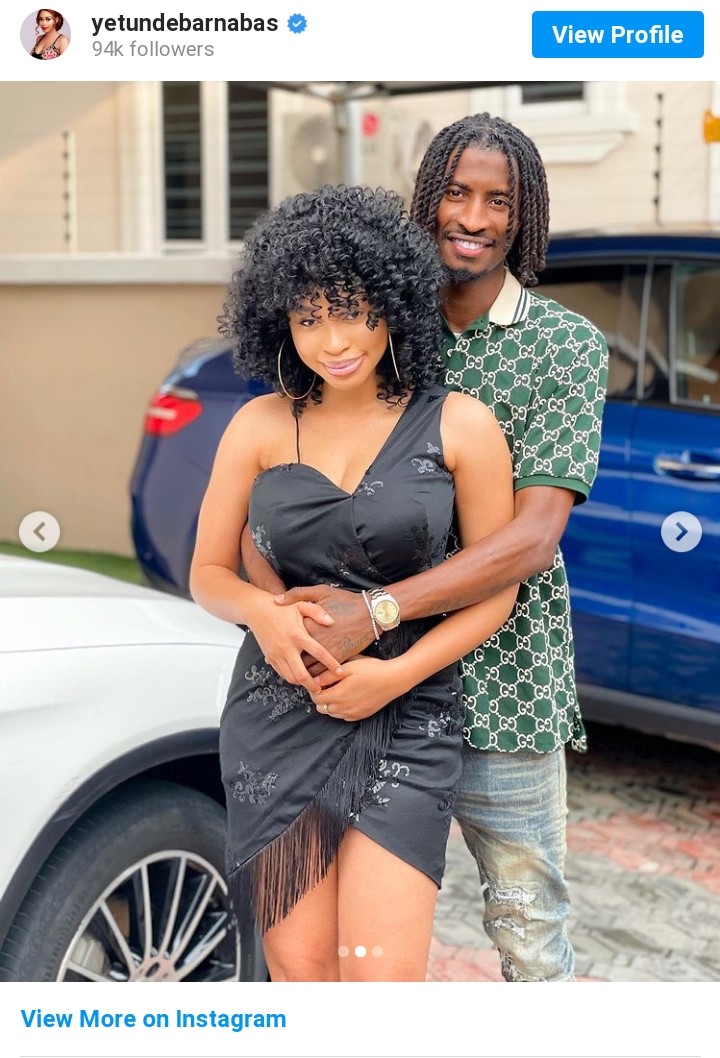 Miss Pepeye Of Papa Ajasco Shows Off Her Man, Says He's Everything She Wants