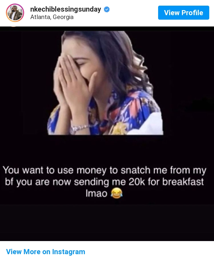 Actress Nkechi Blessing Blast Man Trying To Woo Her With N20k