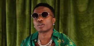 Checkout What A Wizkid Fan Did To Himself To Get Attention