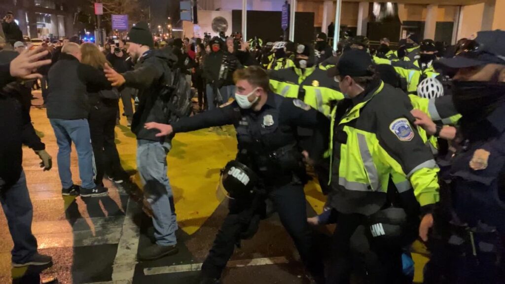 One Shot As Protesters Invade US Capitol