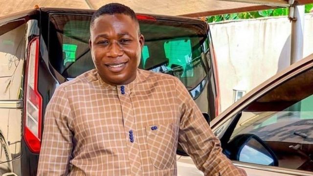 Sunday Igboho debunks rumour of his arrest along Lagos/Ibadan expressway