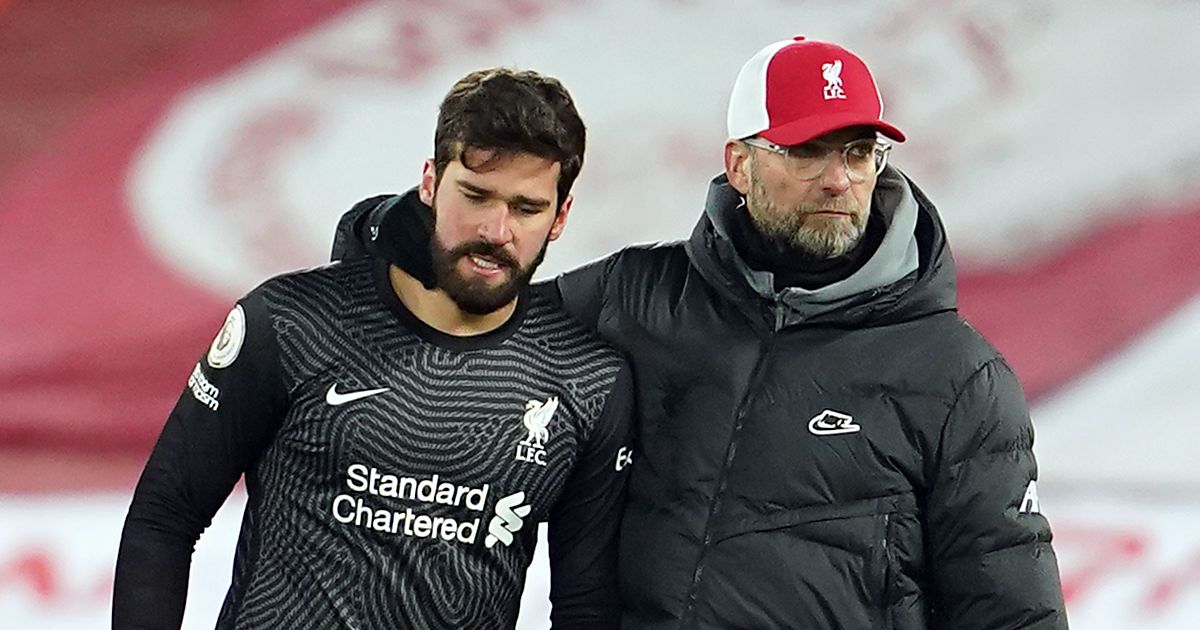 Liverpool Express Support For Alisson Following Father's Death