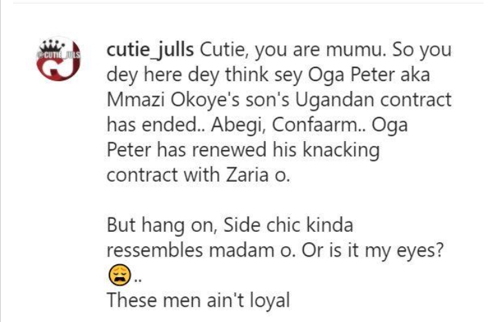 Singer Peter Okoye Allegedly Cheating On Wife, Lola