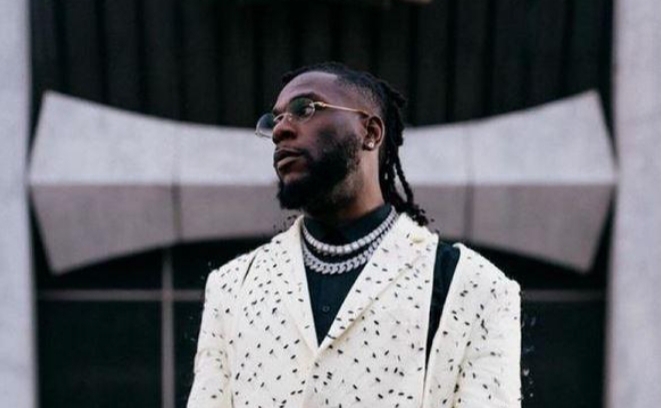 Checkout What Burna Boy Did With His Grammy Award After Receiving It