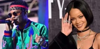 Rihanna Spotted Vibing To Wizkid's Song 'Essence'