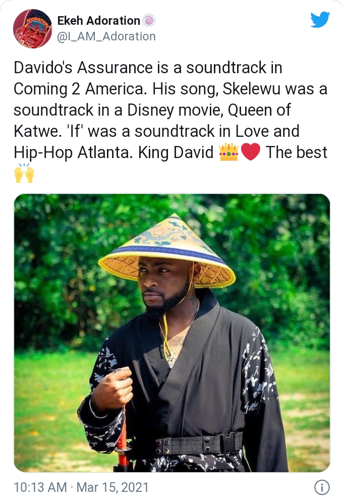 Internet User Says Davido Is The Rightful Owner Of The Grammy Award