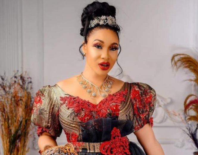 Chat Between Tonto Dikeh And Her Alleged Sugar Daddy Surfaces Online