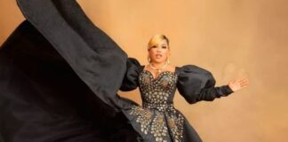 Toyin Lawani Set To Marry, Dressed In Black Outfit In Pre-Wedding Photos
