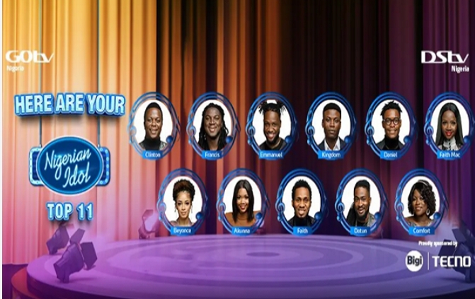 Meet The 11 Contestants Battling To Become The Next Nigerian Idol