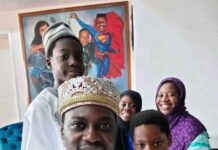 Sound Sultan Shares Family Photo To Celebrate Eid Amid Sickness Rumour