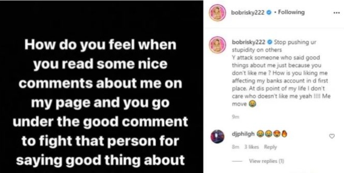 "I Don't Care About Who Doesn't Like Me"- Bobrisky Rants