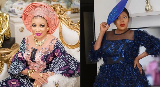 Actress Toyin Abraham In Tears As she Address Issue With Lizzy Anjorin