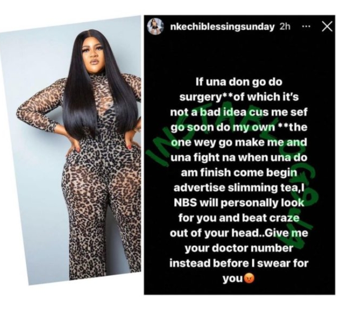 Actress Nkechi Blessing Vows To Expose Colleagues, Here's Why