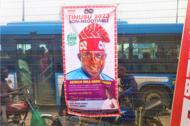Change 2.0: Tinubu's Posters Flood Abuja As 2023 Presidential Race Hots Up