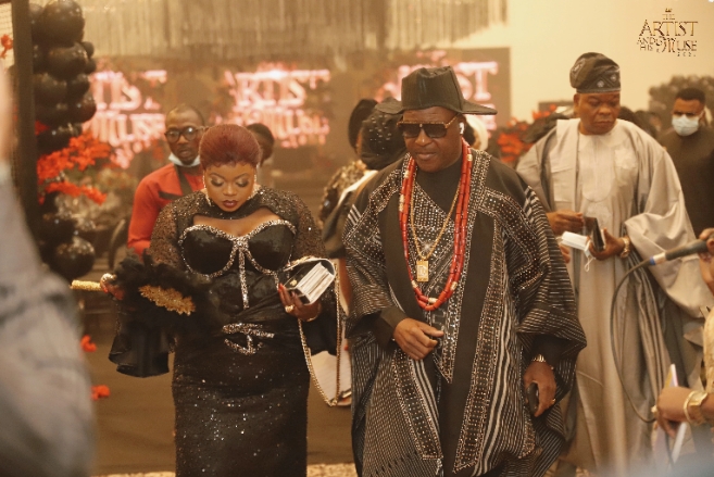 Checkout Lovely Photos From The Wedding Ceremony Of Toyin Lawani, Fiance 