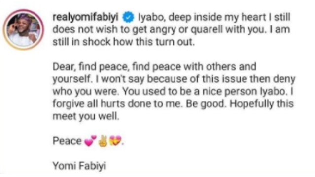Actor Yomi Fabiyi Apologize To Iyabo Ojo Over Baba Ijesha's Saga
