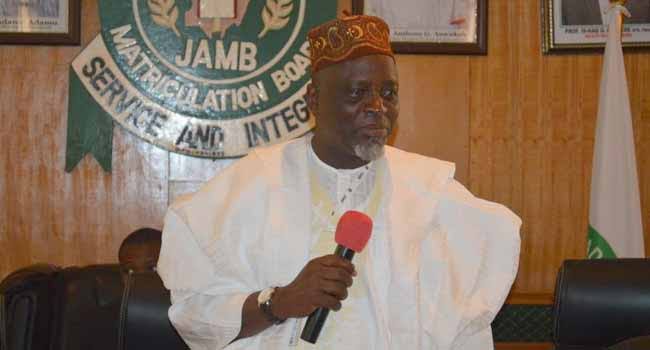 NIN Requirement Caused Our Revenue To Fall - JAMB