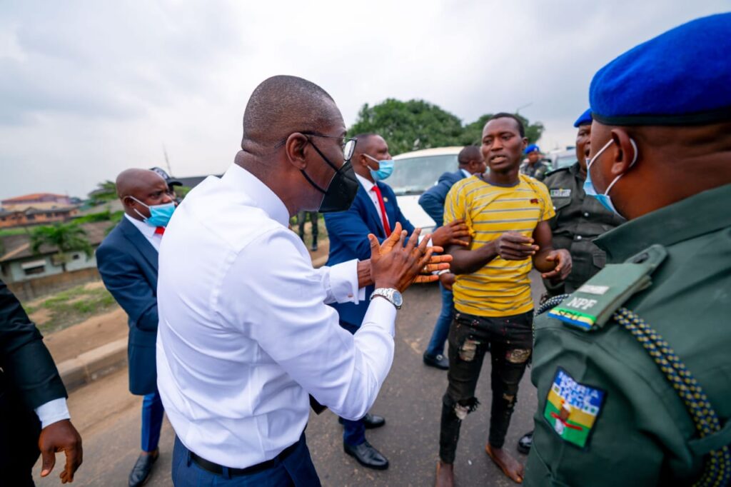 Sanwo-Olu Declares War On Criminality, Arrests Criminals In Ojota