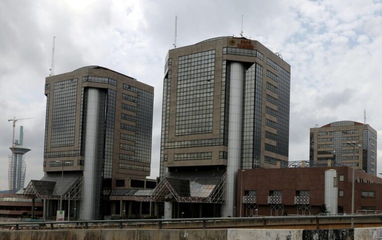 Nigerian National Petroleum Corporation (NNPC) headquarters are seen in Abuja, Nigeria