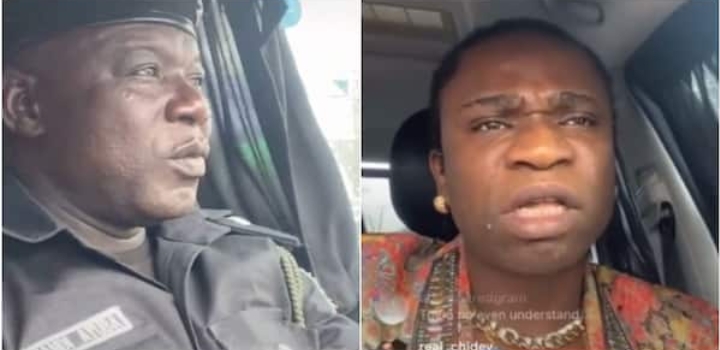 Rapper Speed Darlington Cries Out After Being Arrested By A Policeman