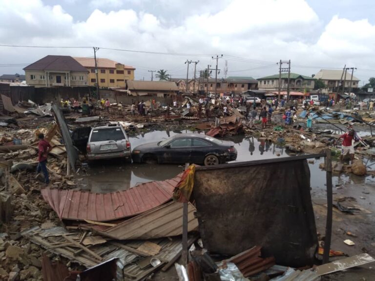 Traders, others count losses as govt demolish structures along Mile 12/Ikorodu Road