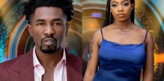 BBNaija 2021: Boma And Angel In Heated Argument Over Kiss &Tell Allegations