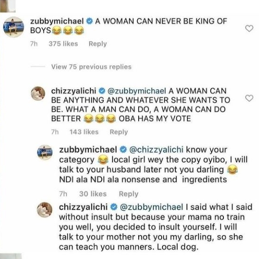 I Will Talk To Your Mother To Teach You Some Manners- Chizzy Alichi Slams Zubby Michael