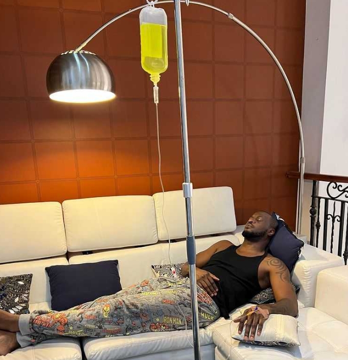 Peter Okoye Hospitalized Over Unknown Illness