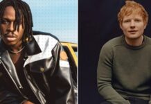 Fireboy, Ed Sheeran's Song 'Peru' Gets To Top 40 On US Pop Radio