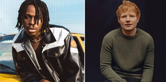 Fireboy, Ed Sheeran's Song 'Peru' Gets To Top 40 On US Pop Radio