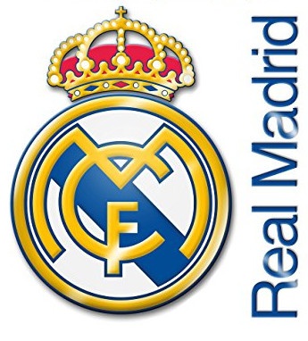 Real Madrid CF wall sticker logo 2 pieces - Internet-Toys